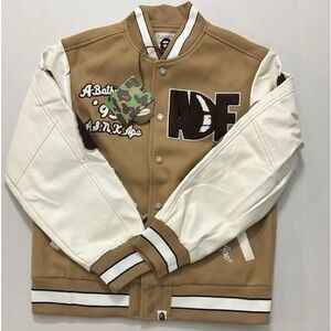 Bape varsity jacket